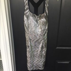 Silver Party Dress